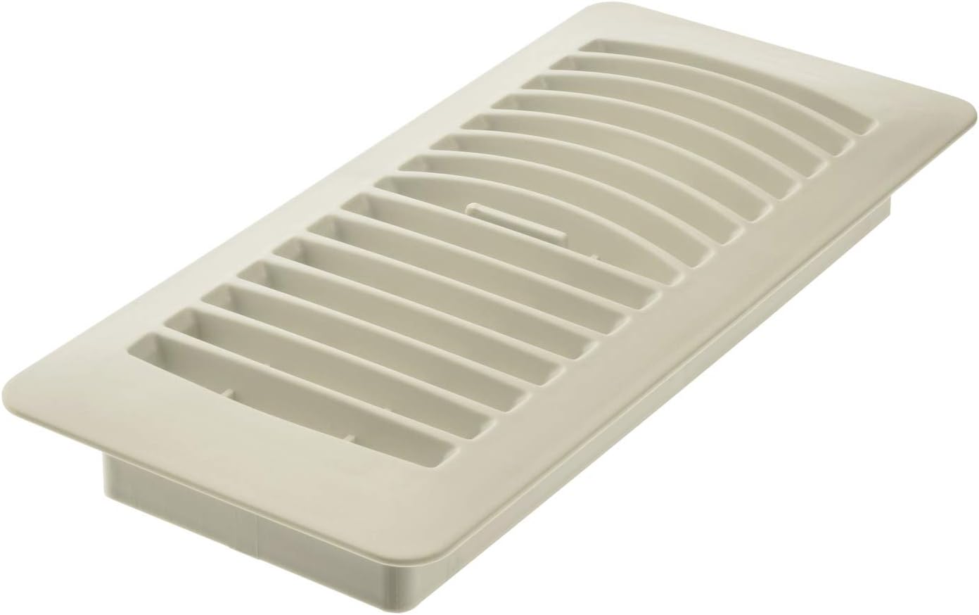 Registers, Grilles & Vents - Imperial RG1471 Louvered Plastic Floor Register, 4x10 Inch, Bone White