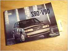 1998 Volvo S90 and V90 Owners Manual: Volvo: Amazon.com: Books