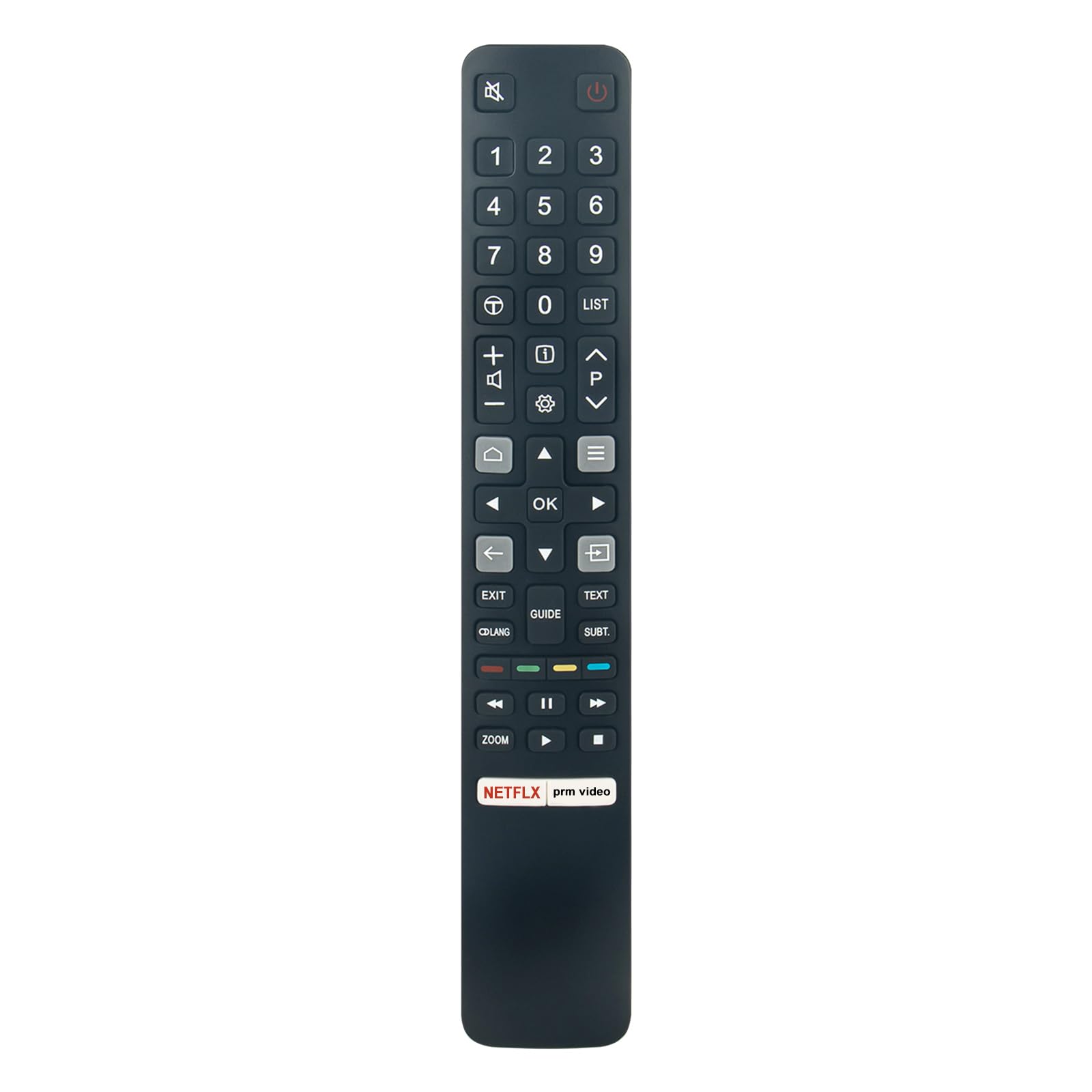 AULCMEET RC802NU-YUI1 Replacement Remote Control Compatible with TCL 4K OLED Smart TV 75C735K 65C935K 75C935K 55C735K 65C735K
