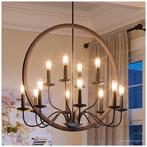 luxury modern farmhouse chandelier