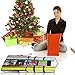 ProPik Hanging Double Sided Wrapping Paper Storage Organizer with Multiple Front and Back Pockets Organize Your Gift Wrap & Gift Bags Bows Ribbons 40