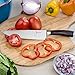 Kitchen Knife By Calgio Ultra Sharp Chef Knife High Carbon Stainless Steel - Ergonomic Wood Handle For Chopping Cooking Slicing - Pro 8 Inch Chef Kitchen Knife