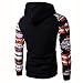 haoricu Men Shirt, Fall Men Bohemia Retro Long Sleeve Hoodie Sweatshirt Tops Jacket Coat Outwear (M, Black Y)