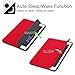Fintie Case with Built-in Pencil Holder for iPad 6th Generation 2018 / iPad 5th Gen 2017, iPad Air 2, iPad Air - Soft TPU Back Protective Cover w/Auto Wake Sleep for iPad 9.7