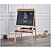 Amazon Basics Kids Standing Art Easel, Chalkboard, 2 Paper Rollers