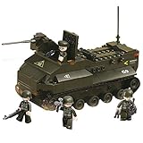 Army M38-B6300 Sluban Armored Vehicle, 223 Piece Building Block Set