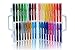32 Color Hair Chalk Pen Set Boldest and Brightest Metallic and Rainbow
