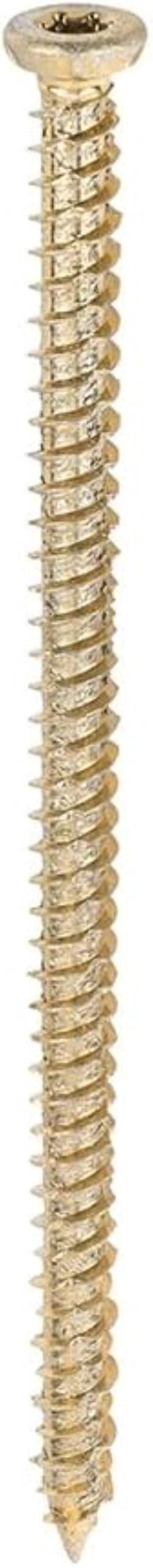 TIMCO ZYP Multi-Fix Concrete Screw - 7.5 x 130 - Yellow - Box of 100 — image 1