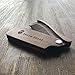 Folding Sandalwood Comb by Groom Houzz - Anti-Static Styling Comb for Men - Perfect Beard Shaper