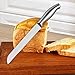 Barbestar 12 Piece Super Sharp Kitchen Knife Set, Premium Stainless Steel Cooking Knives with Acrylic Stand, Chef Utility Carving Paring Bread Steak Knives