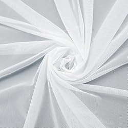 Mesh Fabric 4-Way Stretch Power Mesh 1 Yards Long