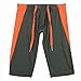 FEESHOW Men's Workout Gym Sports Fitness Running Tights Shorts Pants (Army Green, M)