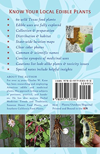 Download Wild Edible Plants of Texas: A Pocket Guide to the Identification, Collection, Preparation, and ...