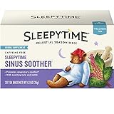Celestial Seasonings Wellness Tea, Sleepy Time Sinus Soother, 20 Count