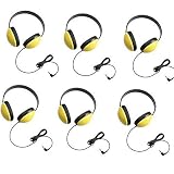 Califone 2800-YL Listening First Headphones in Yellow