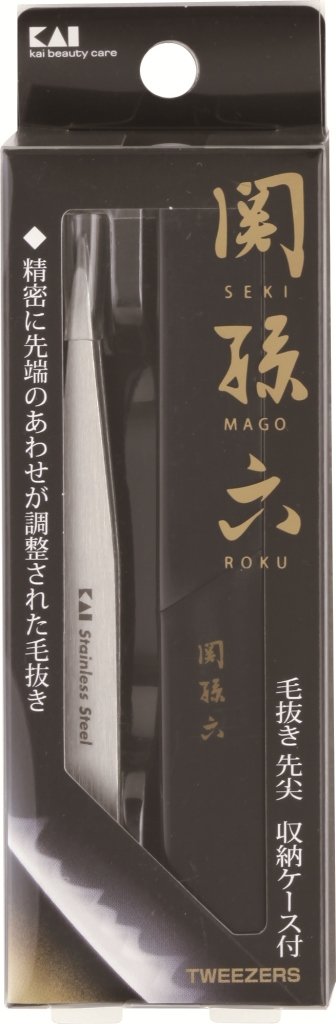 Kai Kasho Seki Magoroku Tweezers Pointed