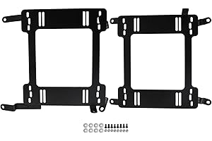 Frezon 2X Low Profile Bracket Rail Seat Brackets Adapter For Infiniti G35 2003-2006