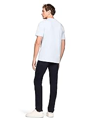 Tommy Hilfiger Men's Chest Insert Tee Breezy Blue