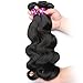 HEBE 7A Brazilian Virgin Human Hair 3 Bundles Brazilian Body Wave 100% Unprocessed Human Hair Weave Natural Color