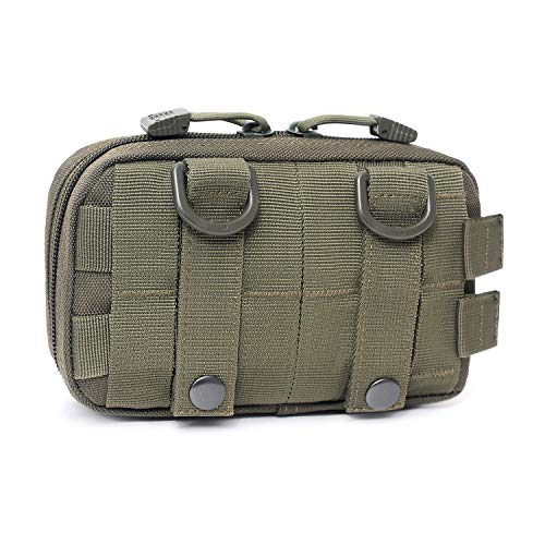 Tactical Molle Horizontal Admin Pouch Compact 1000D Utility EDC Tool