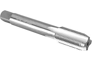 Burkit 5/8"-18 UNF Thread Tap Right Hand, HSS 5/8 x 18 UNF Straight Fluted Machine Tap