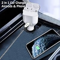 2020 Updated Fireproof Material 2-in-1 Car Charger,U