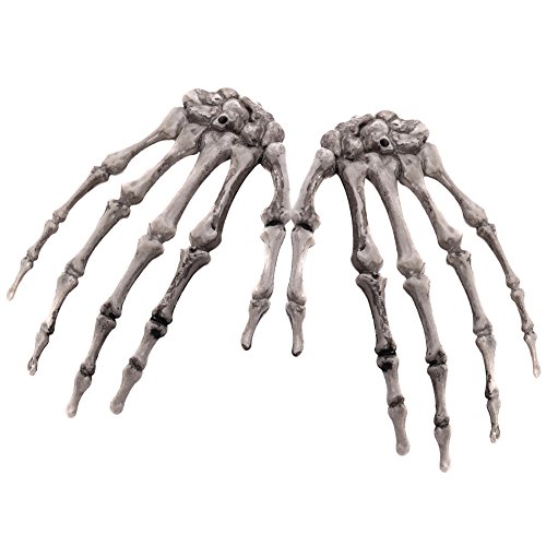 Wholehot ハロウィン スケルトン ホラー 手骨爪 ドクロ手爪 いたずら小道具 ゾンビの手 コスチューム用 変装小物 お化け屋敷の飾り 1ペアの買取価格 相場 高価買取なら買取一括比較のウリドキ