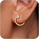 Poaiiu Chunky Gold Hoop Earrings for Women, Chunky 14K Gold Plated Thick Hoop Earrings Hypoallergenic Lightweight Trendy Waterdrop Teardrop Twisted Earrings Triple Hoops Jewelry Gift Prom Valentine