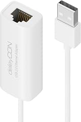 deleyCON USB 2.0 Ethernet Adapter RJ45 10/100Mbit/s Network Card for PC Laptop view 3
