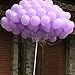 LoaferUp Latex Balloons Children Birthday Party Decoration Celebrations Balloons - Purple（100 Piece）