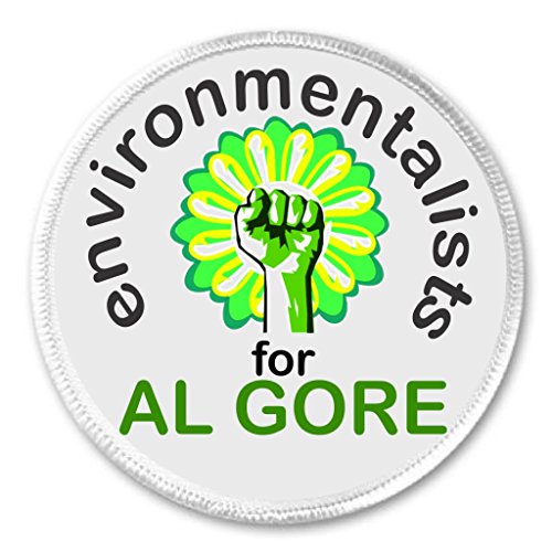A&T Designs Environmentalists for AL GORE 2.25" Keychain President Earth World