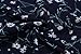 BEAUTYTALK Women's Scoop-Neck Floral Long-Sleeve Short Straight Dress, Navy Blue, X-Large