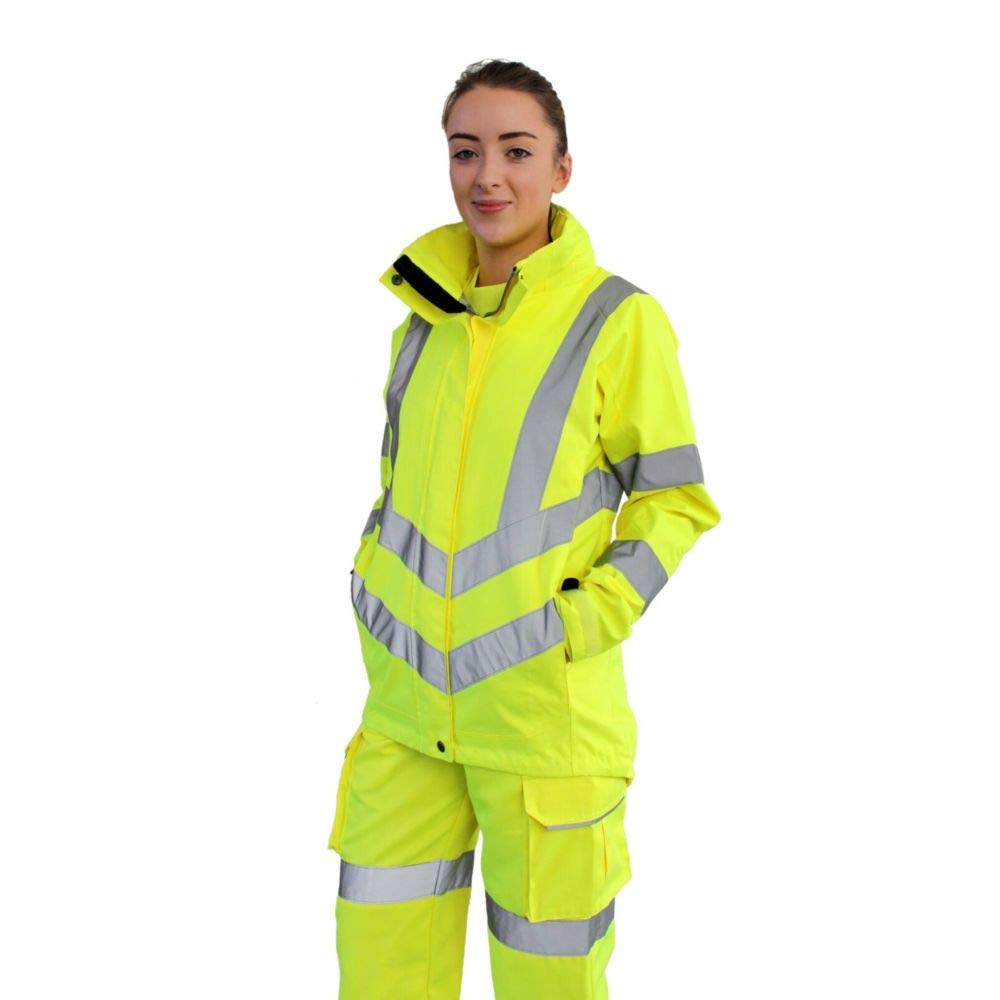 Portwest LW70ORRM Ladies HiVis Breathable Jacket, Medium, Orange - Image 5