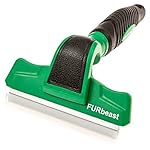 K9KONNECTION The FURbeast Deshedding Tool & Pet Grooming Brush for Small, Medium and Large Dogs or Cats with Long or Short Hair - Effectively Reduces Undercoat Shedding by 90% with 4 inch Blade