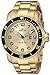 Invicta Men's 15350 Pro Diver Analog Display Japanese Quartz Gold Watch