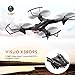 Goolsky VISUO XS809S Wifi FPV Drone 720P Wide Angle HD Camera Live Video Foldable RC Quadcopter and One Extra Battery - Altitude Hold Headless Mode One Key Off/Landing APP Control Long Flight Time