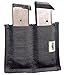 Stealth Hook & Loop Double Clip Pouch Magazine Holder Gun Safe Accessory (3)