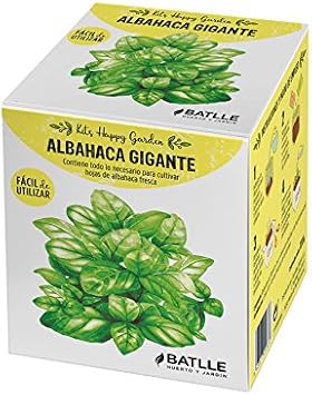Huerto Urbano - Kit Happy Garden Albahaca Gigante - Batlle: Amazon ...