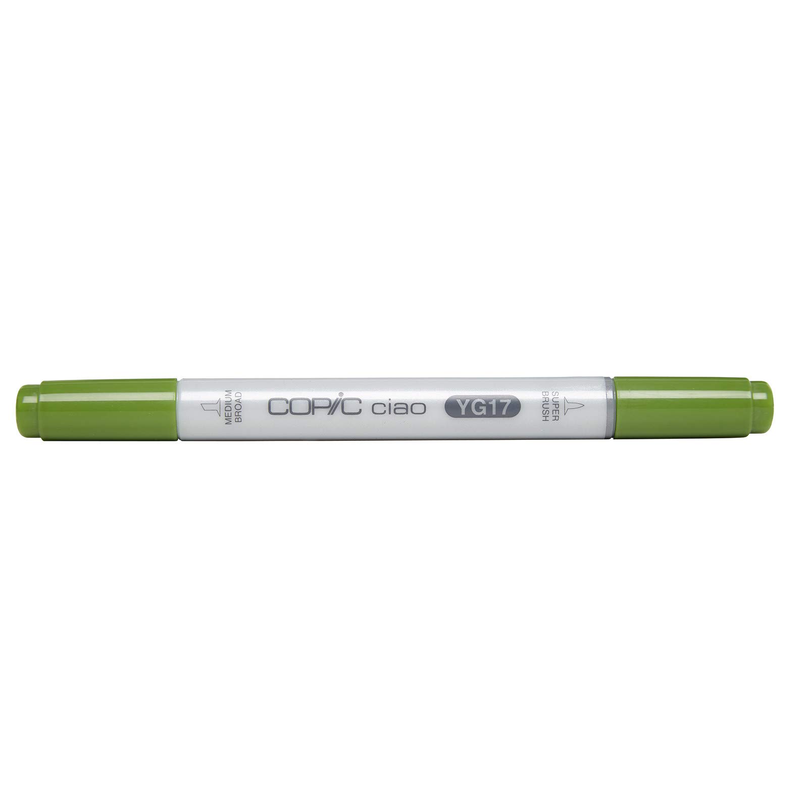 COPIC Ciao Coloured Marker Pen - (YG-17) Grass Green, For Art & Crafts, Colouring, Graphics, Highlighter, Design, Anime, Professional & Beginners, Art Supplies & Colouring Books — image 1
