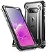 Poetic Galaxy S10e Rugged Case with Kickstand, Heavy Duty Military Grade Full Body Cover, with Built-in-Screen Protector, Revolution Series, for Samsung Galaxy S10e 5.8 Inch (2019), Black