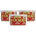 Zoo Med Can O' Crickets Insect Food, 1.2-Ounce (Pack of 3)