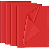 NEBURORA 120 Sheets Red Tissue Paper 14 x 20 Inches for Christmas Wrapping, Gift Bags, Packaging, Floral Filler, Crafts, Birt