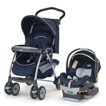 chicco stroller blue