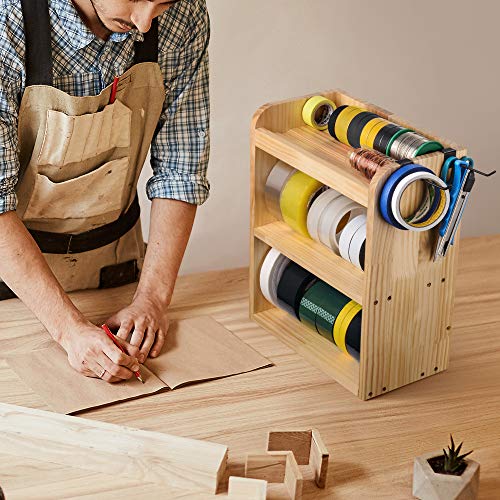 Tape Garage Rack, Tape Organizer, Garage Storage Wall Holder for Tape