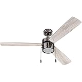 Portage Bay 51453 Madrona Ceiling Fan, 52, Gun Metal