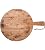Rustic Wall Co. Reclaimed Wood Round Pizza Board, 15-Inch Diameter