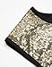 Flapper Girl Women's Sequin Blouse Short Sleeve Tops