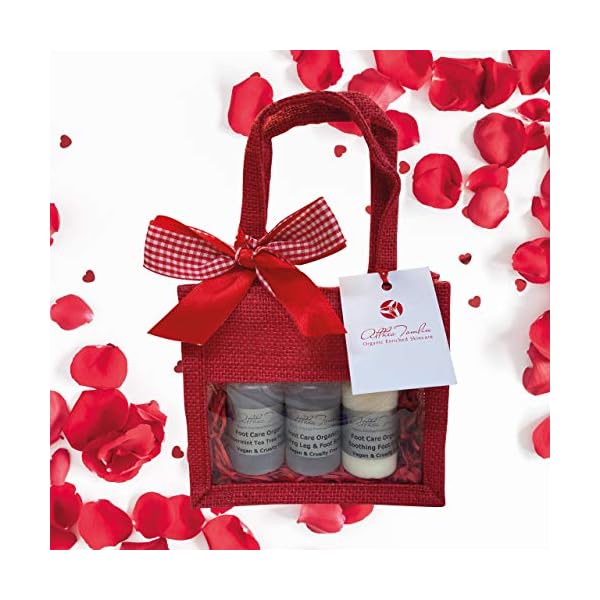 Foot-pampering-gift-organic-foot-care-pamper-gift-set-organic-peppermint-tea-tree-foot-care-set-dry-feet-dry-skin-hard-cracked-heels Organic foot care set, foot care kit, travel size foot care products, foot pamper gift set, hands and feet gift set…