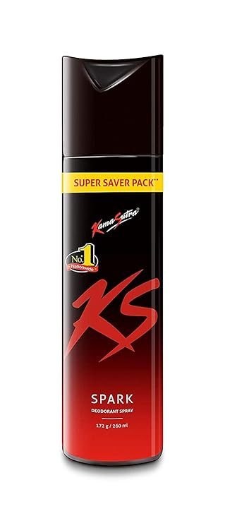 Kama Sutra Spark Deodorants for Men, 260 ml Each