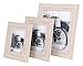 Kiera Grace Maya Weathered Beachwood Picture Frame, 4 x 6 inches, White